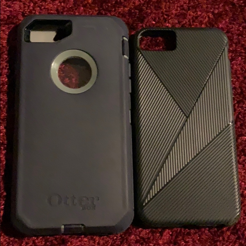 iPhone 7 otter box defender series! Two cases
